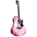Watercolor Acoustic Guitars Fabric Panel 1