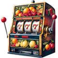 Watercolor Casino Fabric Panel 17