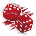Watercolor Casino Fabric Panel 55