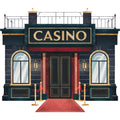 Watercolor Casino Fabric Panel 57