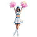 Watercolor Cheerleaders Fabric Panel 7
