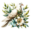 Watercolor Christian Easter Fabric Panel 8