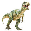 Watercolor Dinosaurs Fabric Panel 44