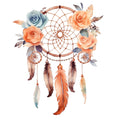 Watercolor Dream Catcher Fabric Panel 11