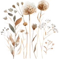 Watercolor Farm Fabric Panel 10