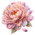 Watercolor Flower Bouquets Fabric Panel 4
