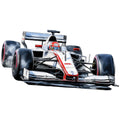 Watercolor Formula Racing Fabric Panel 22