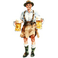 Watercolor Oktoberfest Fabric Panel 26