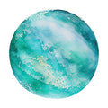 Watercolor Space Planet Fabric Panel 5