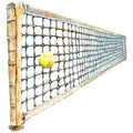 Watercolor Tennis Fabric Panel 16