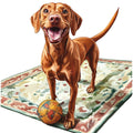 Watercolor Vizslas Fabric Panel 3