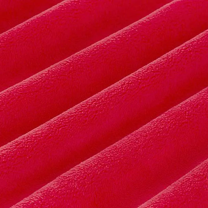 Watermelon Solid Cuddle 3 58/60" Fabric per yard