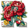 Wedding Alphabet Fabric Panel 25