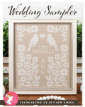 Wedding Sampler Cross Stitch Pattern