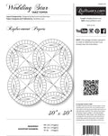 Wedding Star Table Topper Replacement Papers