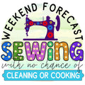 Weekend Forecast Fabric Panel