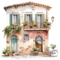 Welcome to Italy Fabric Panel 31