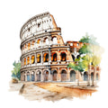 Welcome to Italy Fabric Panel 9