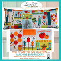 Welcome to My Garden Embroidery USB