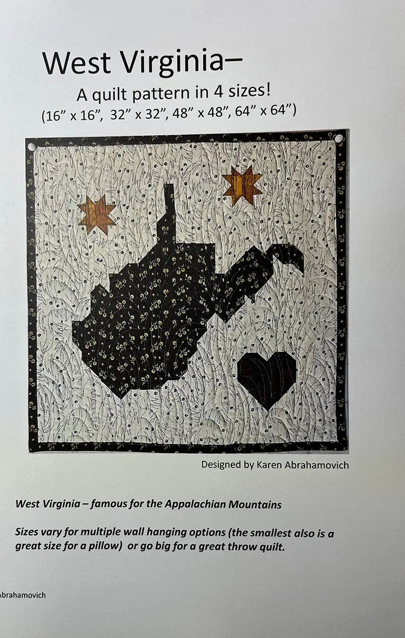 West Virginia Quilt Pattern