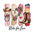 Western Brushstroke Fabric Panel 23