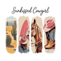 Western Brushstroke Fabric Panel 24