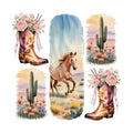 Western Brushstroke Fabric Panel 5