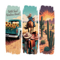 Western Brushstroke Fabric Panel 9