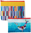 Whale and I Eco Pouch Set