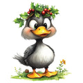 Whimsical Duck Fabric Panel 19