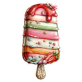 Whimsical Summer Fabric Panel 4