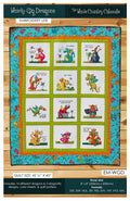 Whirly-Gig Dragon Embroidery - USB