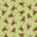 White Christmas - Reindeer Portrait - Green 44" / 45" Fabric Per Yard