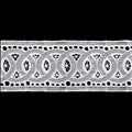 White Circle Chain Eyelet Lace Trim, 2 5/8-in X 5 Yards – Eyelet Ribbon for Sewing, Crafts & Garments