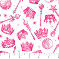 White Enchantment Good Together Cotton 44"/45" Fabric Per Yard