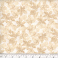 White Harvest Leaves 45" Wide Cotton Fabric Per Yard