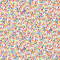 White Mingle Confetti Cotton 44"/45" Fabric Per Yard