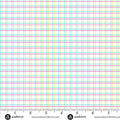 White Parallel Play Color Pop Playground Cotton 44"/45" Fabric Per Yard