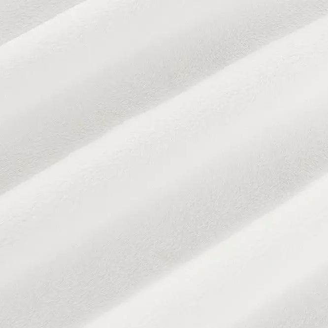 White Solid Cuddle 3 58/60" Fabric per yard