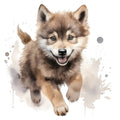 Wild Wolfs Fabric Panel 11