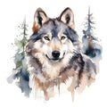 Wild Wolfs Fabric Panel 18