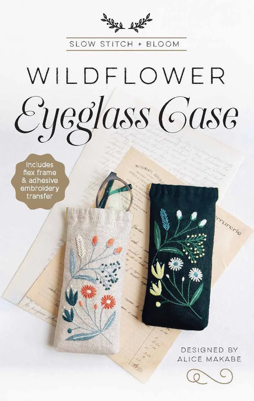 Wildflower Eyeglass Case Kit