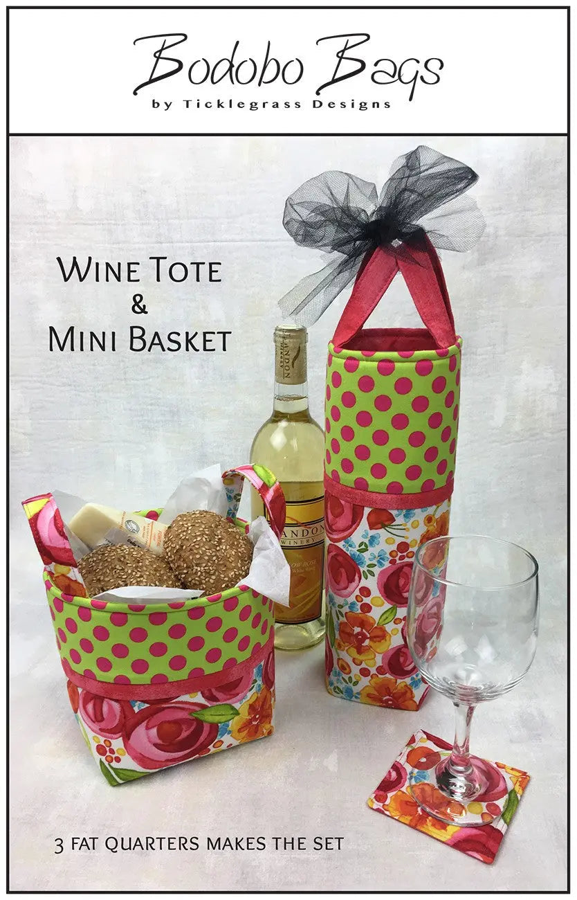 Wine Tote & Mini Basket