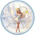 Winter Fairy Ornament Fabric Panel 12