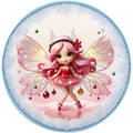 Winter Fairy Ornament Fabric Panel 3