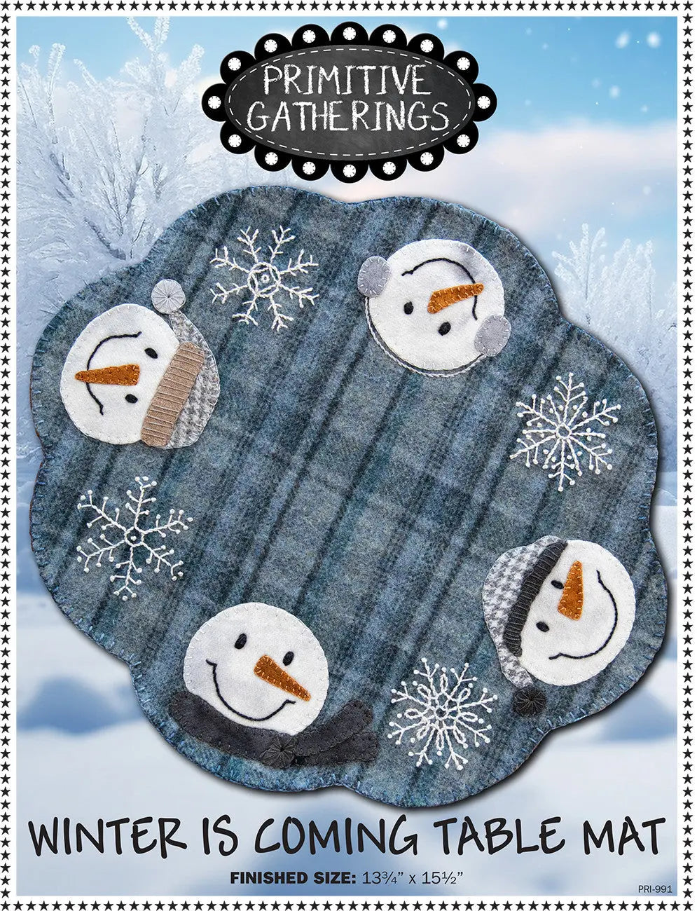 Winter Is Coming Table Mat