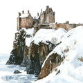 Winter Scotland Fabric Panel 10