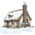 Winter Scotland Fabric Panel 17