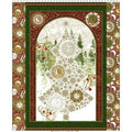 Winter Solstice II Panel 44"/45" Fabric Per Yard