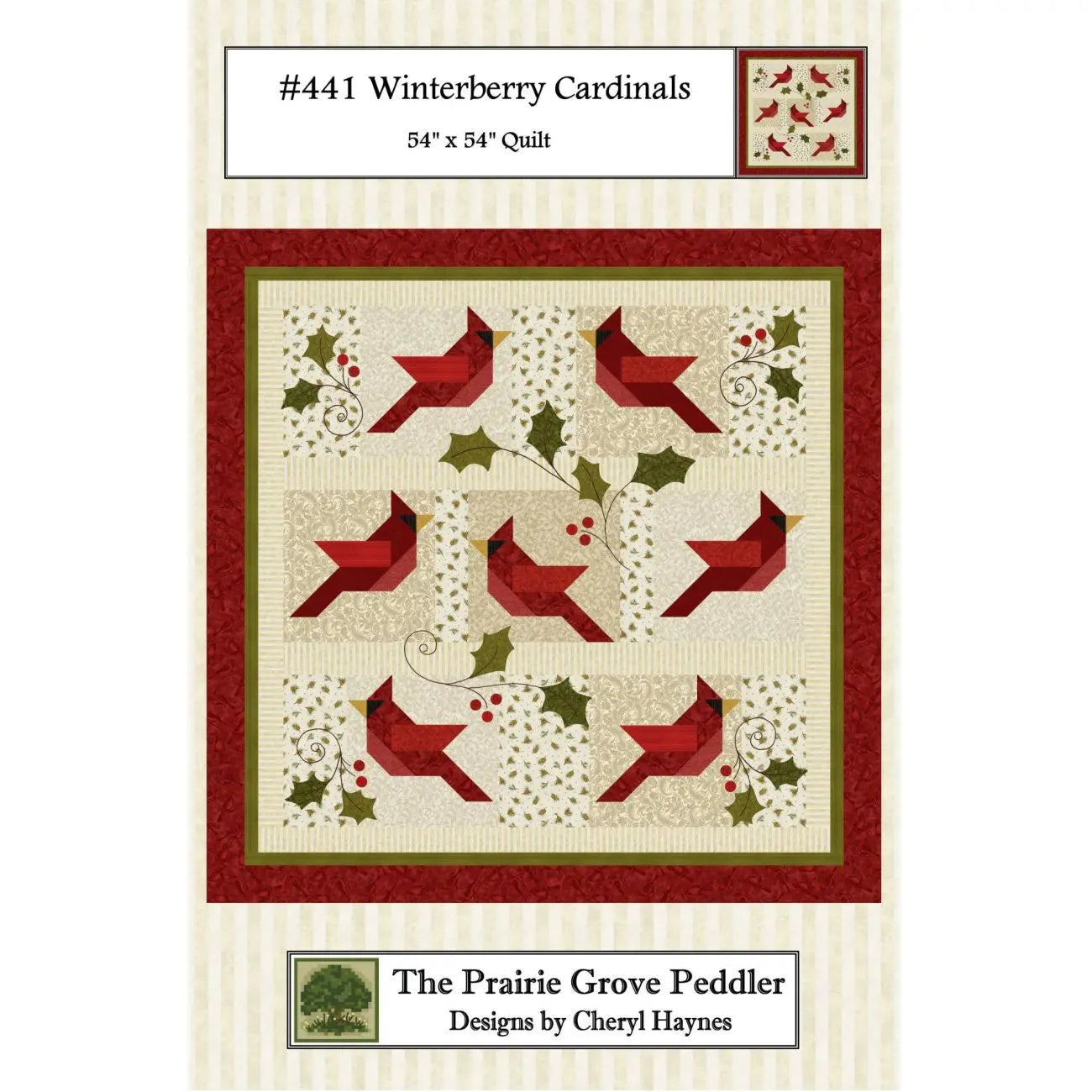 Winterberry Cardinals